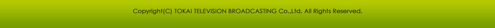 copyright 2006 TOKAI TELEVISON BROADCASTING Co,. Ltd