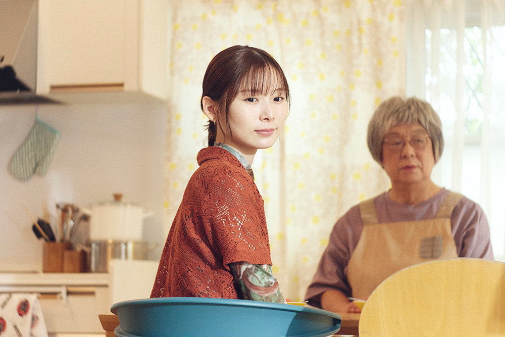 花村すみれ（朝日奈央）日向松子（梅沢富美男）