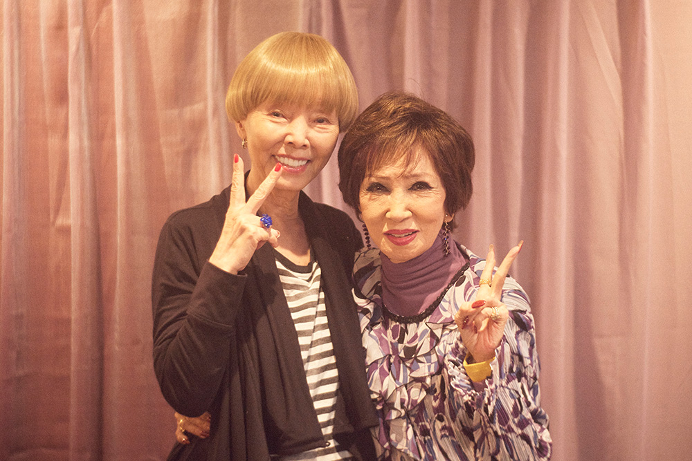 研ナオコ　浅丘ルリ子