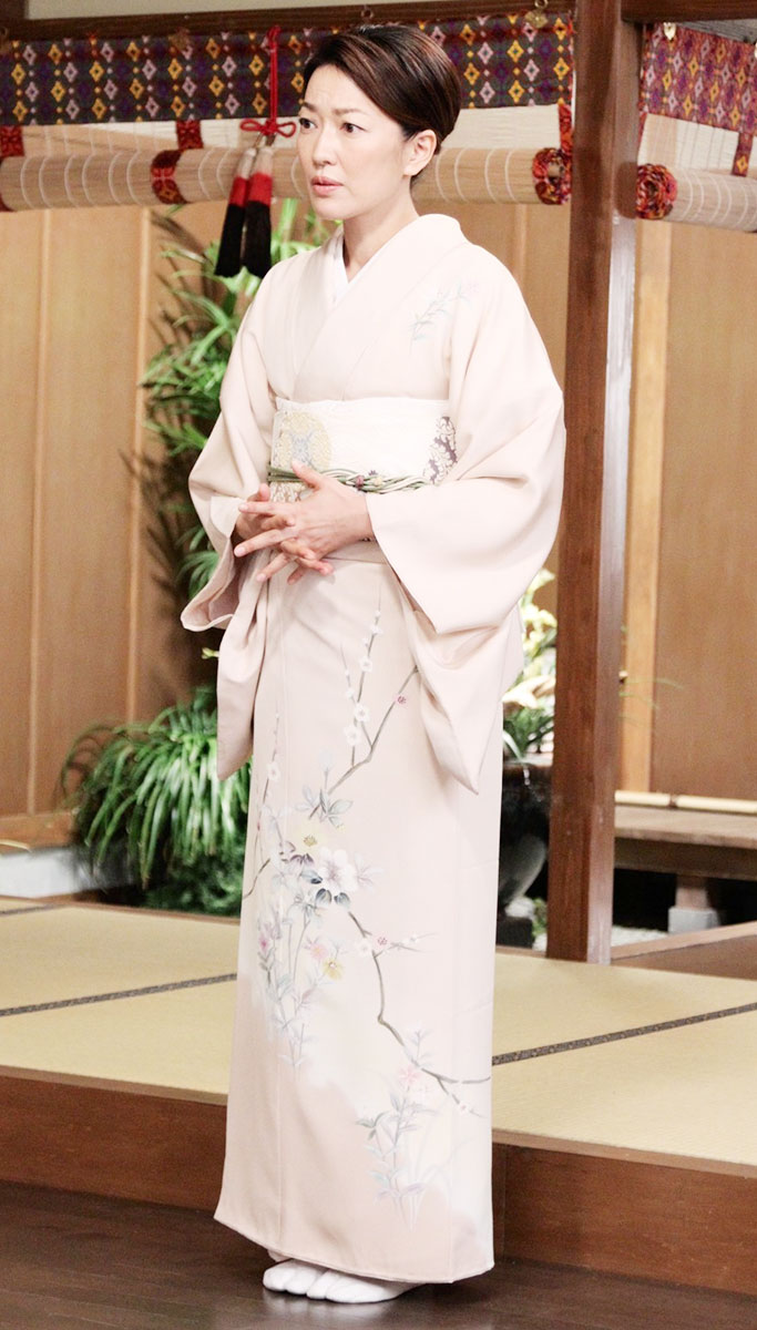 Y777 花嫁暖簾 夏 絽 加賀 正絹 着物 アンティーク 暖簾 水色 mpgn.com.br