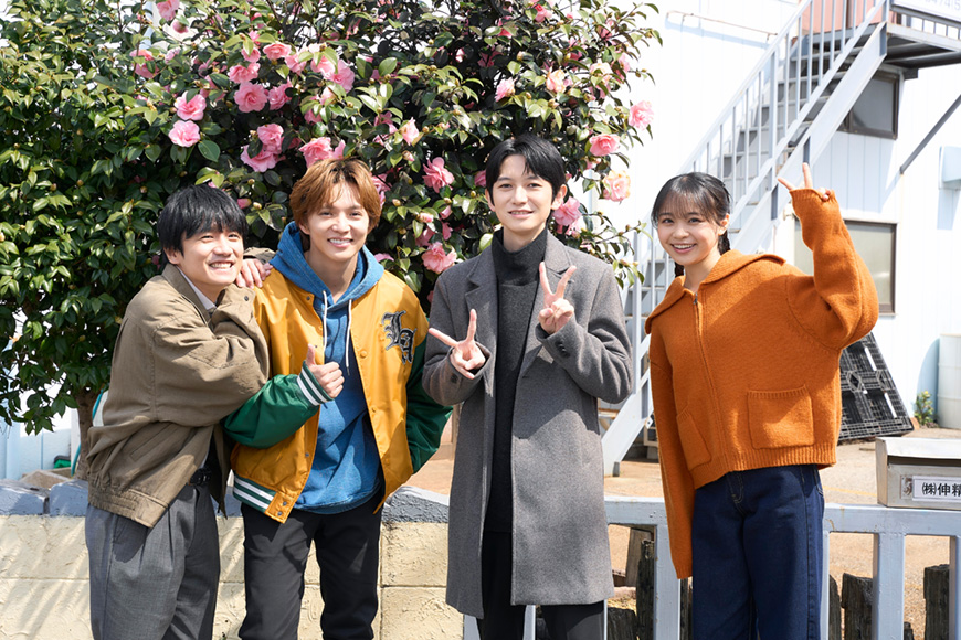 写真(3) オフショット 風間俊介 佐藤大樹 本郷奏多 林芽亜里