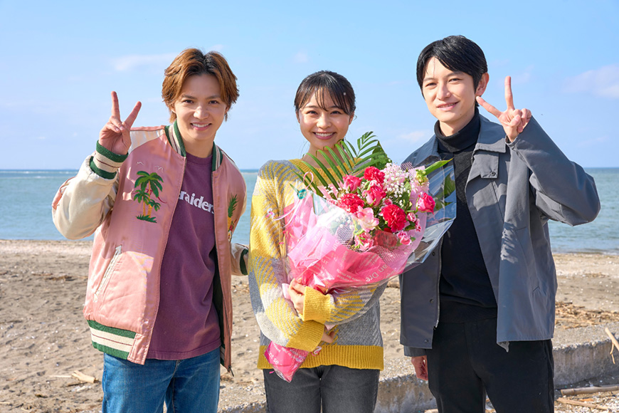 写真(8) オフショット 佐藤大樹 林芽亜里 本郷奏多