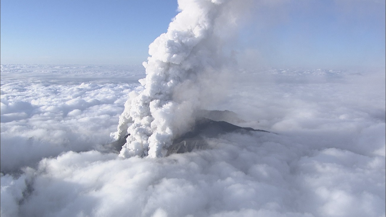 御嶽山噴火1