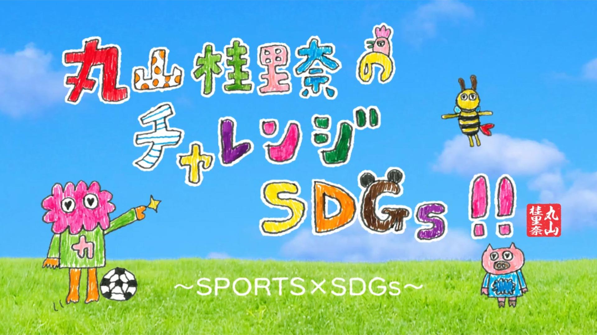丸山桂里奈のチャレンジSDGs