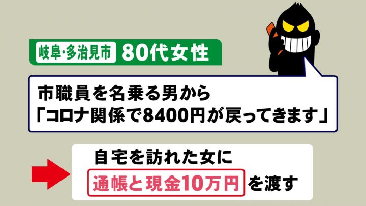 コロナ禍につけ込む詐欺も 警部に聞いた 詐欺を見破るキーワード 還付金 暗証番号 キャッシュカード 東海テレビnews コロナ禍につけ込む詐欺も 警部に聞いた 詐欺を見破るキーワード 還付金 暗証番号 キャッシュカード 東海テレビnews