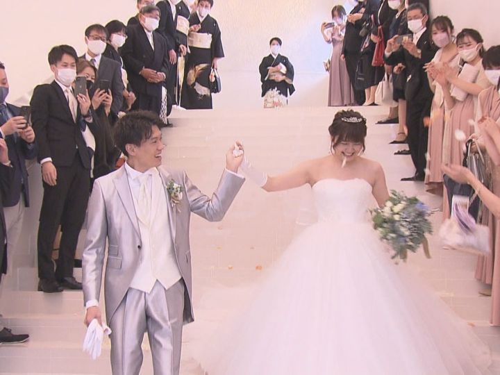 いい夫婦の日 去年入籍も挙式はコロナ禍で叶わなかった夫婦 1年越しの挙式に この日に出来てよかった 東海テレビnews