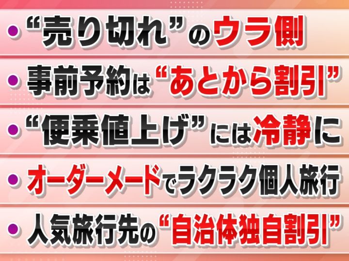 旅行サイトで売り切れ続出も「販売再開の可能性」全国旅行支援で専門家 ...