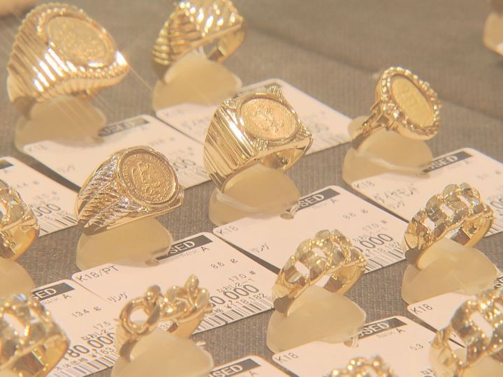 中東情勢の緊迫で…金の小売価格が過去最高値を更新 貴金属等の9月の