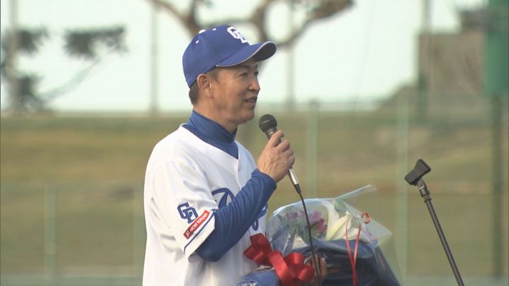 大阪桐蔭の後輩・根尾に声掛ける場面も…中日・中田翔 沖縄