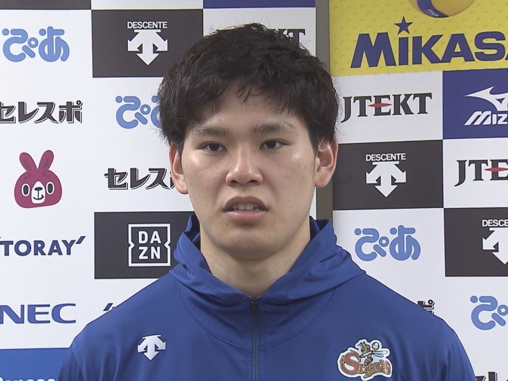 最終戦も 炸裂 バレー西田有志にvリーグのサーブ賞 目に見えるように結果出て自信に 東海テレビnews